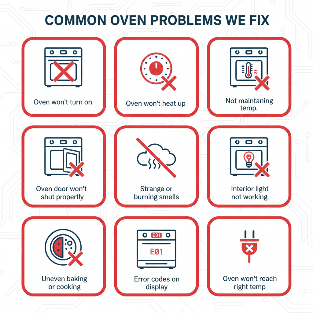 Oven Repair Common Issues