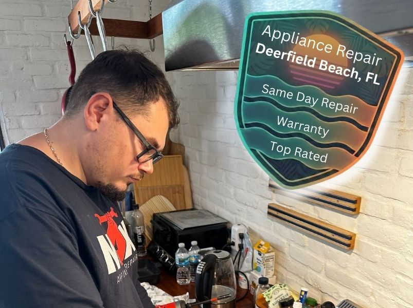 Expertos en reparación de electrodomésticos en Deerfield Beach