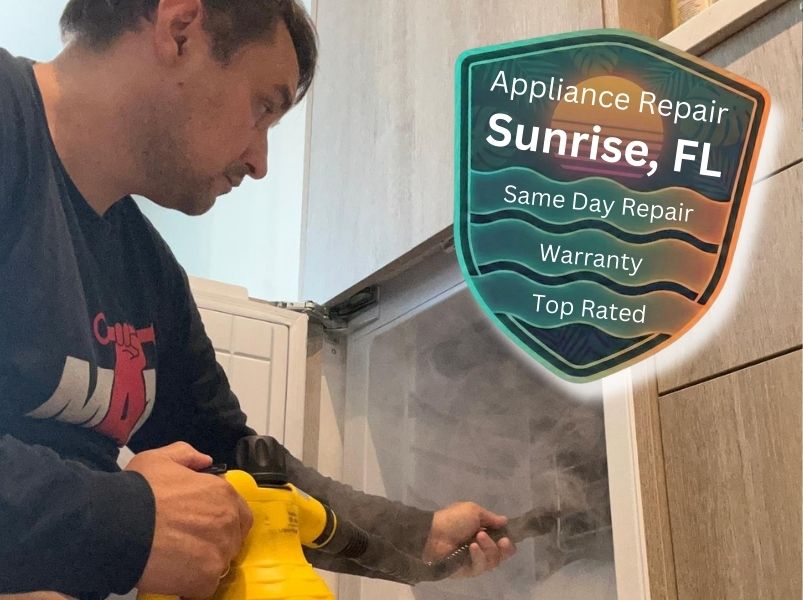 Expertos en reparación de electrodomésticos en Sunrise