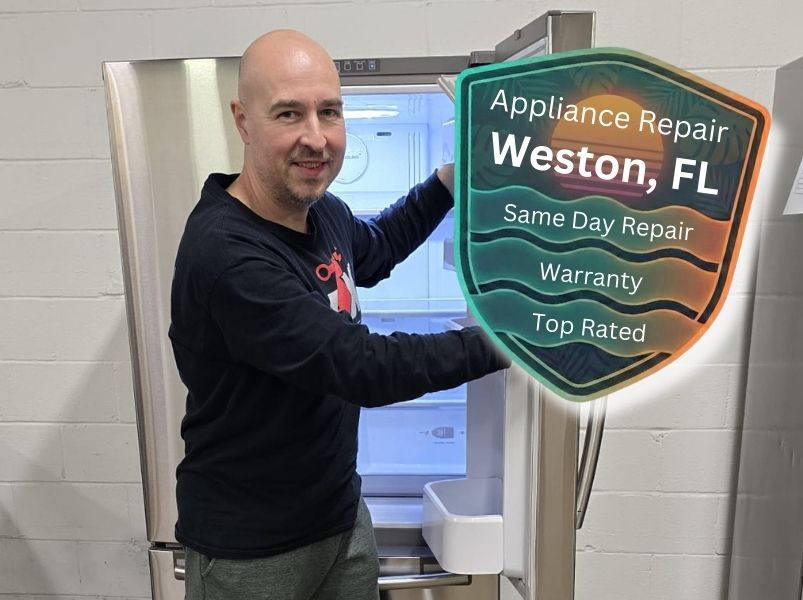 Expertos en reparación de electrodomésticos en Weston